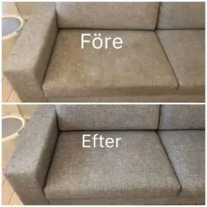 Tvätta soffa med ånga