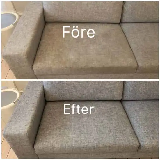Tvätta soffa med ånga